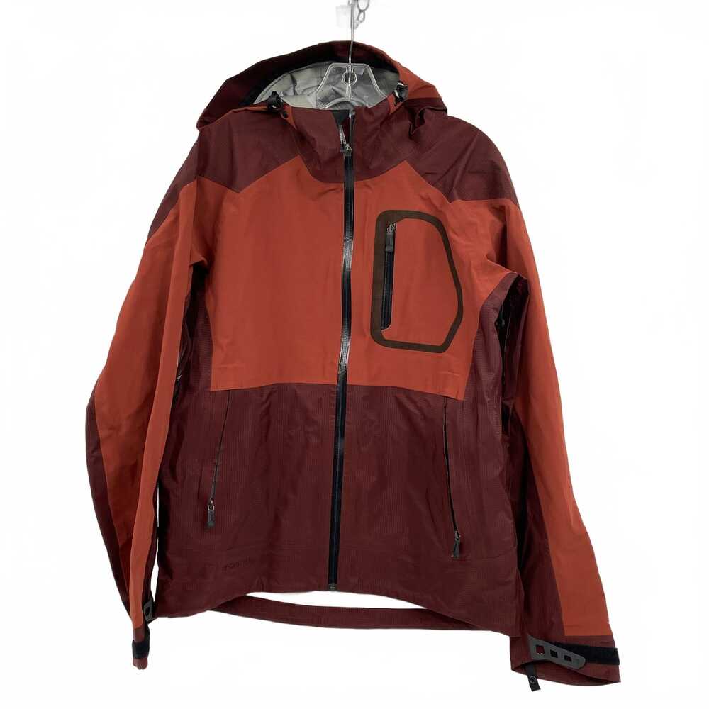 Columbia Red Nylon Windbreaker Jacket | Men’s M Regular